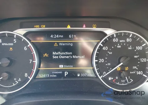 2024 Nissan Rogue Sv Fwd из США, поврежденный, VIN 5N1BT3BA4RC731500